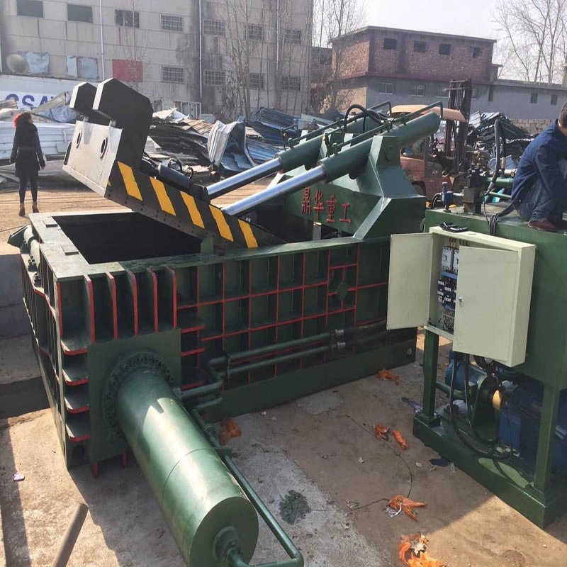 Metal Baler for Scrap Steel Copper Aluminum Iron Recycling